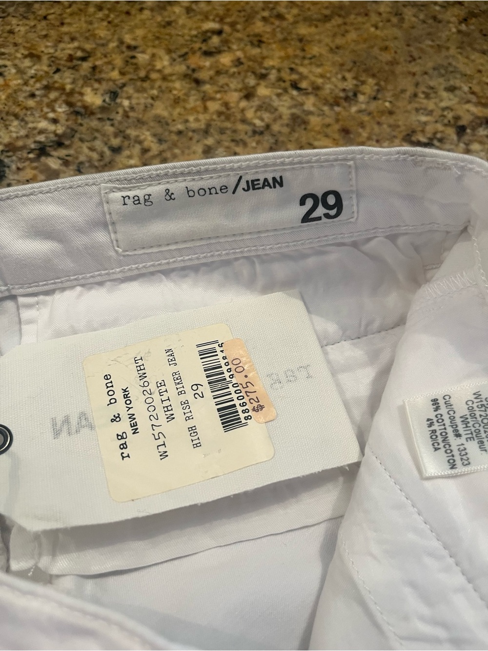 NWT Rag & Bone High Rise Biker Jeans - Picture 14 of 15